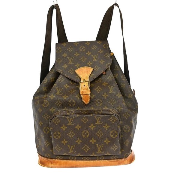 BUYIT LOUIS VUITTON MONTSOURIS GM BACKPACK MONOGRAM M51135 MI1925 YQ05843